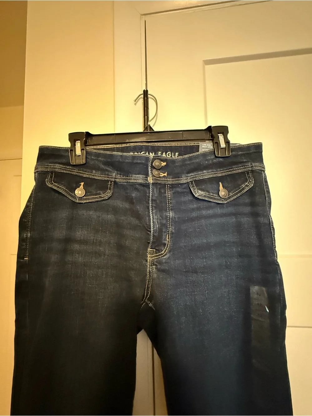 American Eagle Outfitters Dark Blue Flare Jeans